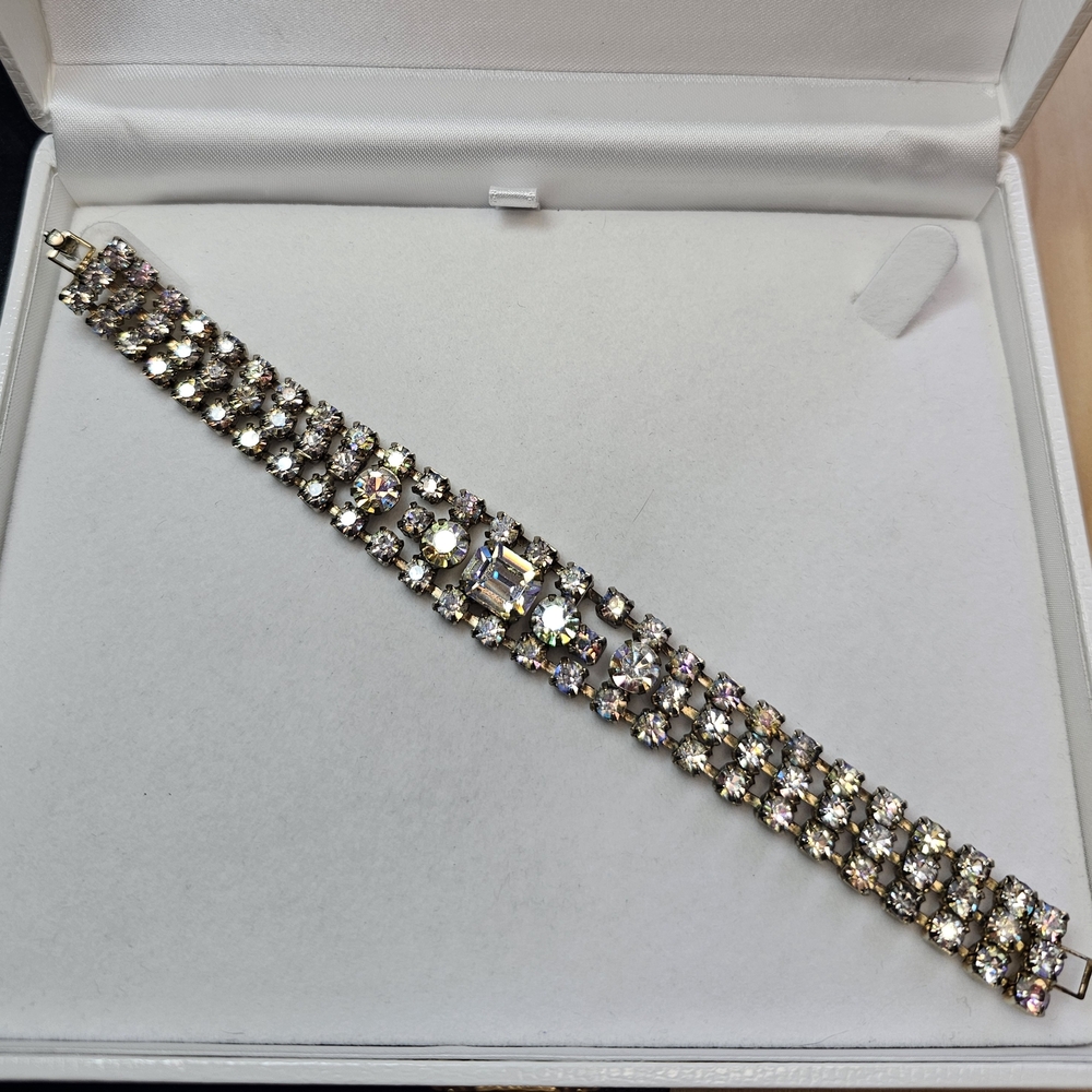 Coro AB Rhinestone Bracelet